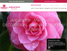 Tablet Screenshot of jardineriericard.com